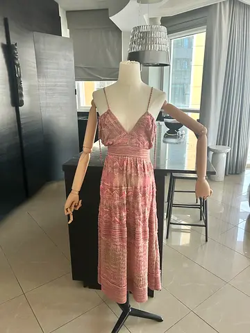 Female Mannequin with Detachable arms metal base