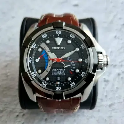 Seiko Velatura Kinetic Direct Drive Mens Watch