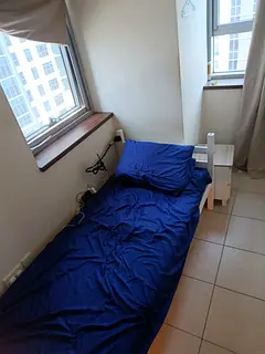 Room with partition near to metro station