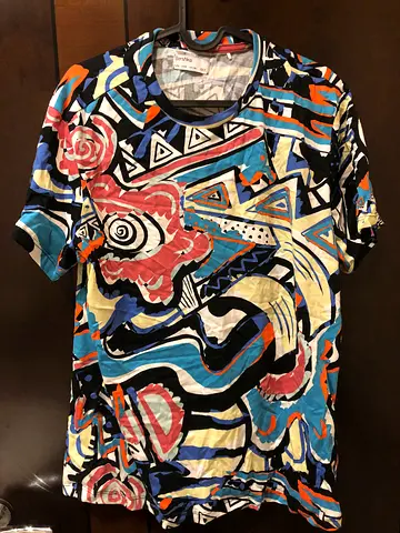 Bershka Printed Short Sleeve T-Shirt