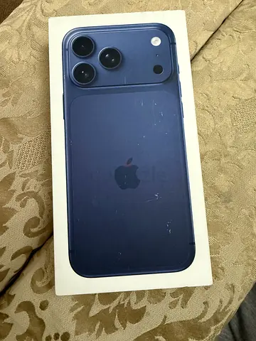 iPhone 17 Pro Max in blue with 512 GB-The best version KH (1 Physical and 1 eSIM)