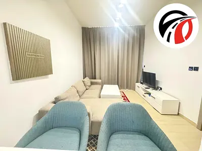 Furnished 1BR Apartment | Binghatti Luna | Balcony With Downtown View