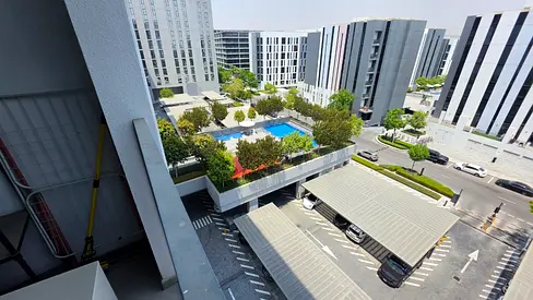 Cheapest offer in aljada Community 1 bedroom only 48k gym pool and covered parking in aljada