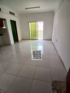 Annual studio for rent in Al Nuaimiya 1, Ajman. Spacious layout with separate kitchen and balcony. A