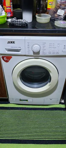 AKAI 6kg Front Load fully automatic Washing Machine - Used, Working