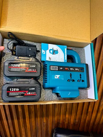 YOFIDRA Portable Power Inverter with 2 Battery