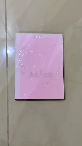BTS Map of the Soul: Persona (Pink Album) - K-pop CD/Photobook