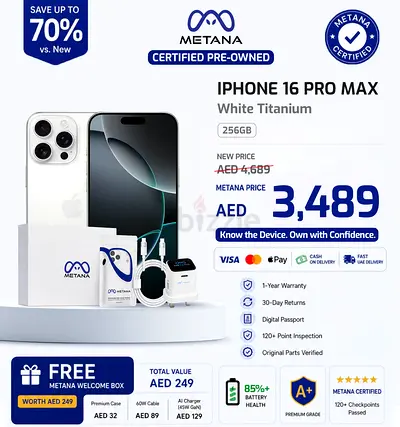 Iphone 16 pro max 256 gb