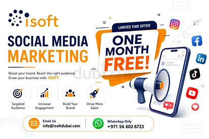 Free One Month Social Media Designs