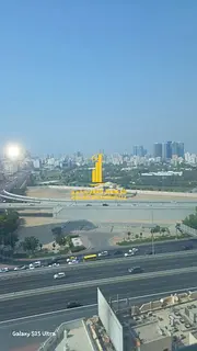For sale: A luxurious two-bedroom apartment with a living room and an open view in City Towers, Ajma