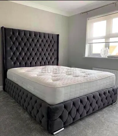 Super King Size Tufted Storage Bed Frame Brand New Custom Made