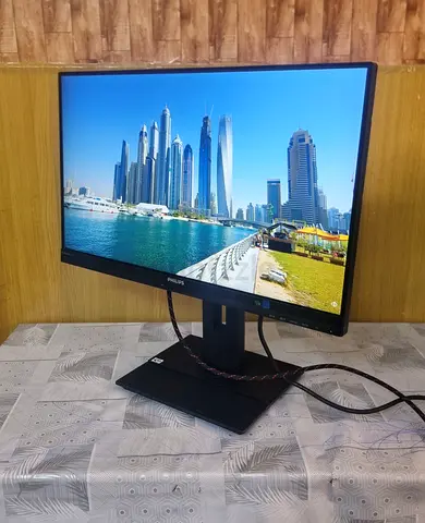 Philps 24-inch,  borderless FHD monitor with inbuilt speakers and hdmi, dp, Ports