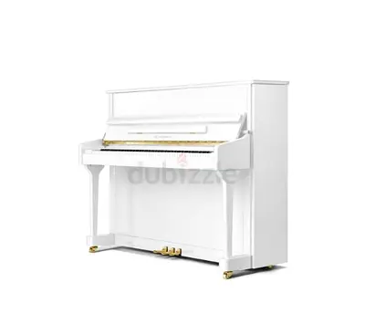 Pearl River EU118 Upright Piano - White