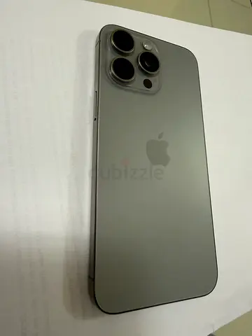 Apple iPhone 15 Pro Max (Natural Titanium) - Good Condition, Unlocked