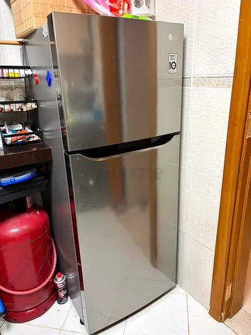 LG Smart Inverter Stainless steel single-door refrigerator in good condition