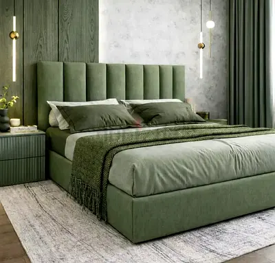 Brand new Queen size bed storage bed family bed double bed Queen bed mattress good Quality twin bed