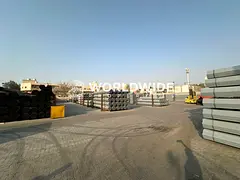 35,000 Sqft Industrial Open Yard for Rent | Boundary Wall | FEWA 3 Phase | Sanaya Ajman