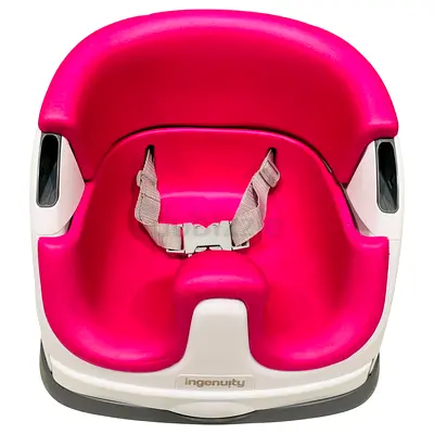 Ingenuity - Baby Base 2-in-1 Booster Seat - Pink Flambe