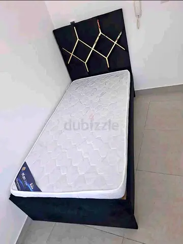 Single bed frame with mattress - good condition