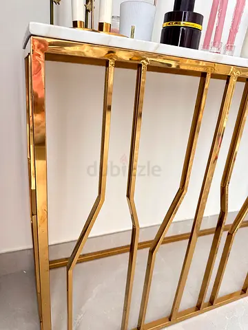 Console Table with Mirror