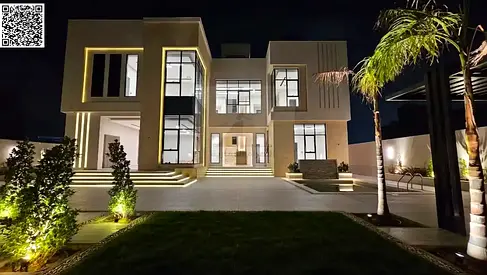 Own the largest villa in the Al-Yasmeen area—8,000 square feet—featuring 6 bedrooms, a swimming pool, and a large garden. The price includes electrici