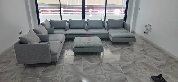 Ikea soderhamn u shape sofa