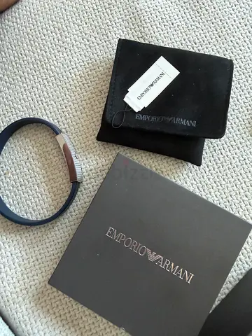 Emporio Armani mens bracelet with original box
