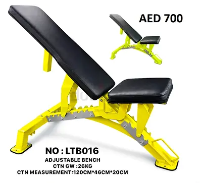 ADJUSTABLE GYM BENCH