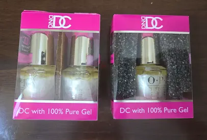 OPI DC 100% Pure Gel nail polish bottles - 3 bottles (new in box)