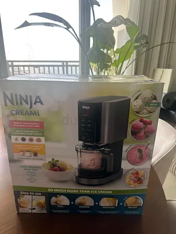 Ninja CREAMi Ice Cream and Frozen Treat Maker 7 in 1 with extra 3 tubs