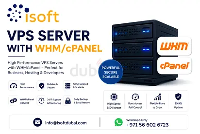 VPS Server with WHM/Cpanel
