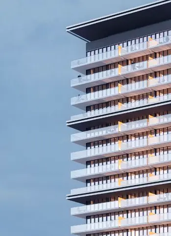 2BR Apartment | Binghatti Amberhall | City & Pool Views