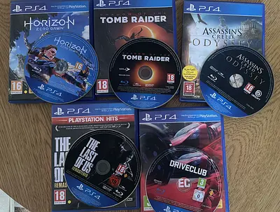 PS4 Games Bundle (5 Games)