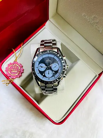 Omega Speedmaster Chronograph Stainless Steel Watch –