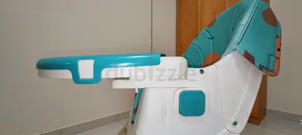 Star Daisy 3 level adjustable baby activity chair with tray wheel(lockable) — good condition