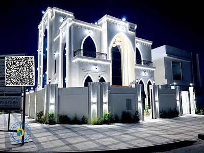 Classic corner villa 7BR and a roof , including fees, in Al Helio 1, freehold and bank financing.