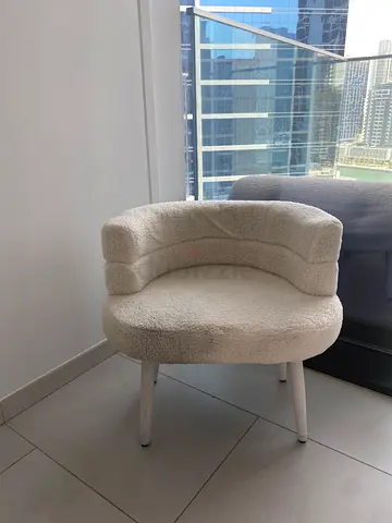 Small boucle chair