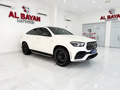 مرسيدس GLE53 AMG ابيض /اسبريسو 2020 خليجي