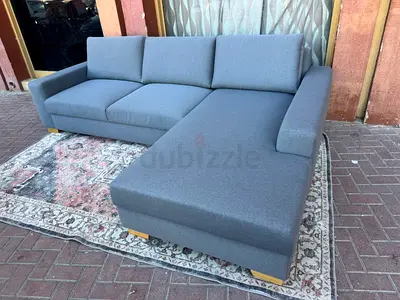 Ikea Sorvallen L shape sofa under storage