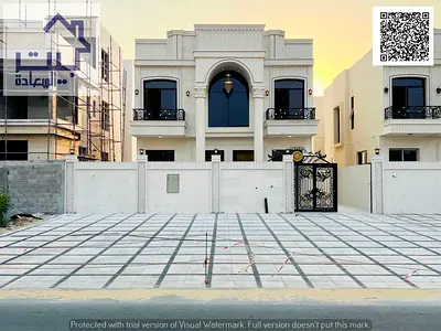 امتلك الان فيلا احلامك بسعر يشمل رسوم التسجيل والتملك بمنطقه الزاهية _عجمان(طابقين)موقع متميز مقابل المسجد تبعد بدقائق لشارع الشيخ محمد بن زايد