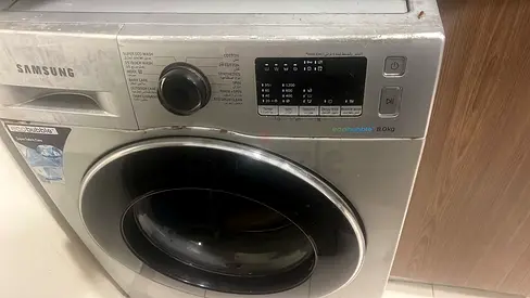 Samsung Front Load Washing machine -8kg, Silver (Used)