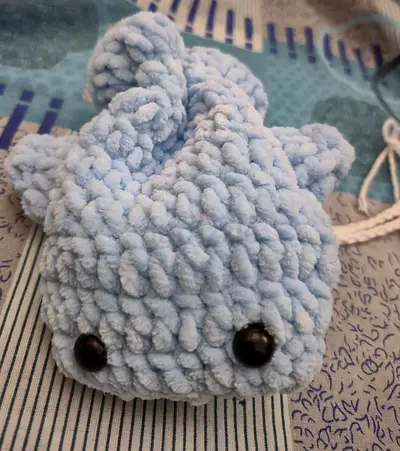 Crocheted pouch