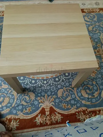 Simple light-wood side table / coffee table - good condition . Ikea Brand