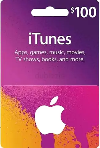 Apple iTunes Gift Card - AED 100 (Physical Card)