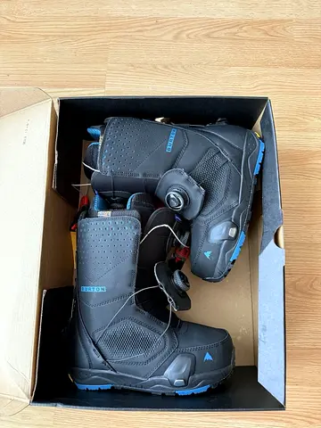 Burton step on snowboard boots