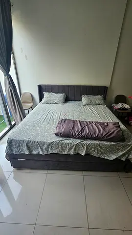 Pan Home King size Bed with Mattress