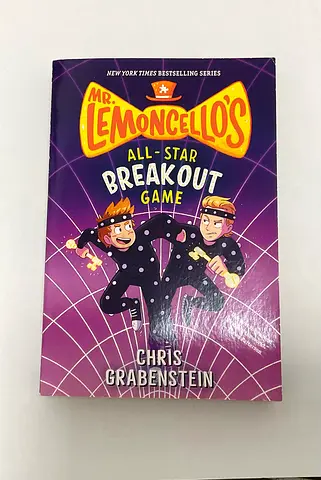 Mr. Lemoncello’s All-Star Breakout Game by Chris Grabenstein
