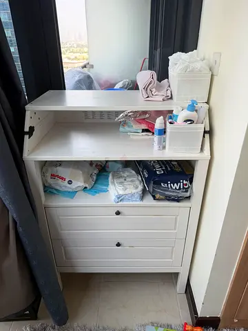 Ikea changing table sundvik