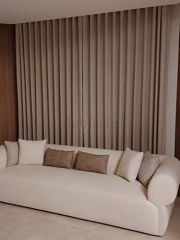 Curtains making and installation