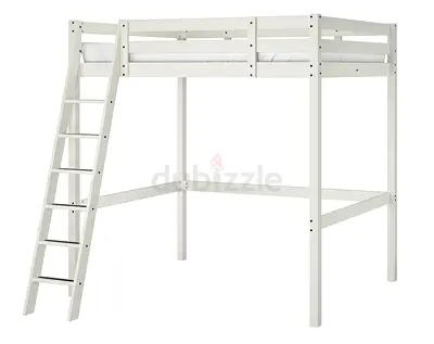 Loft Bed IKEA STORA + 150 x 200 Mattress